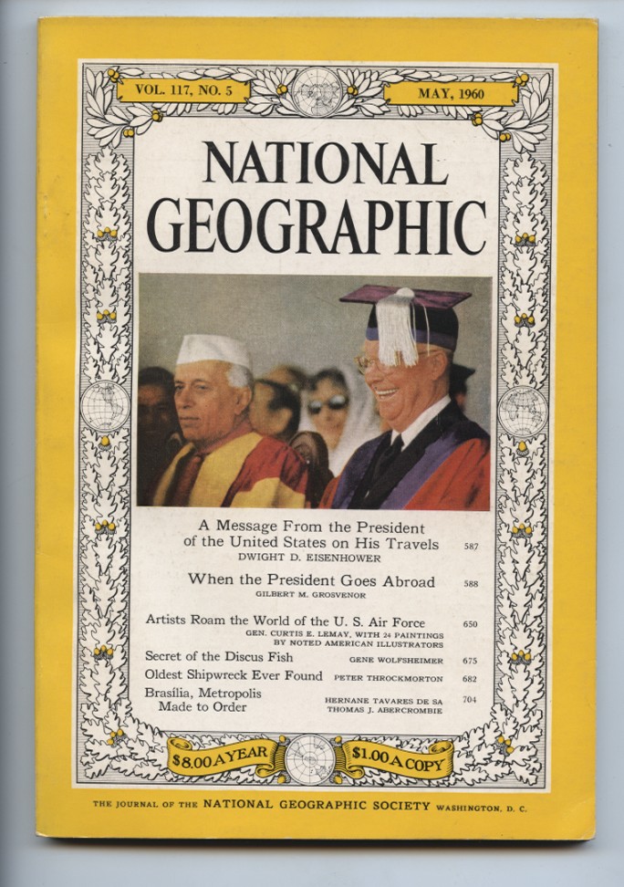 National Geographic Magazine May 1960