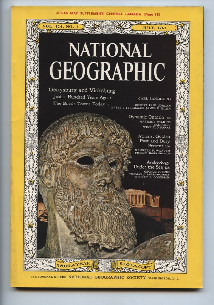 National Geographic Magazine July 1963