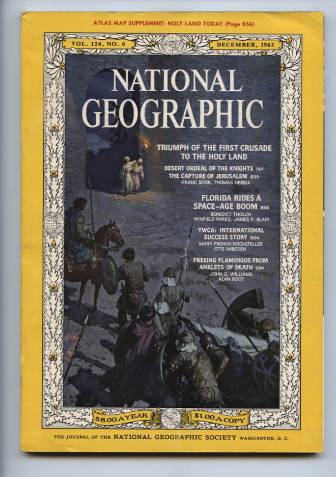 National Geographic Magazine December 1963