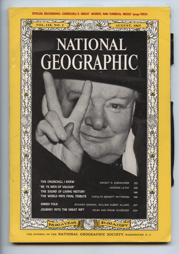 National Geographic Magazine August 1965