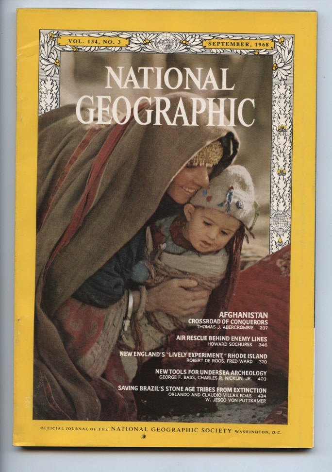 National Geographic Magazine September 1968