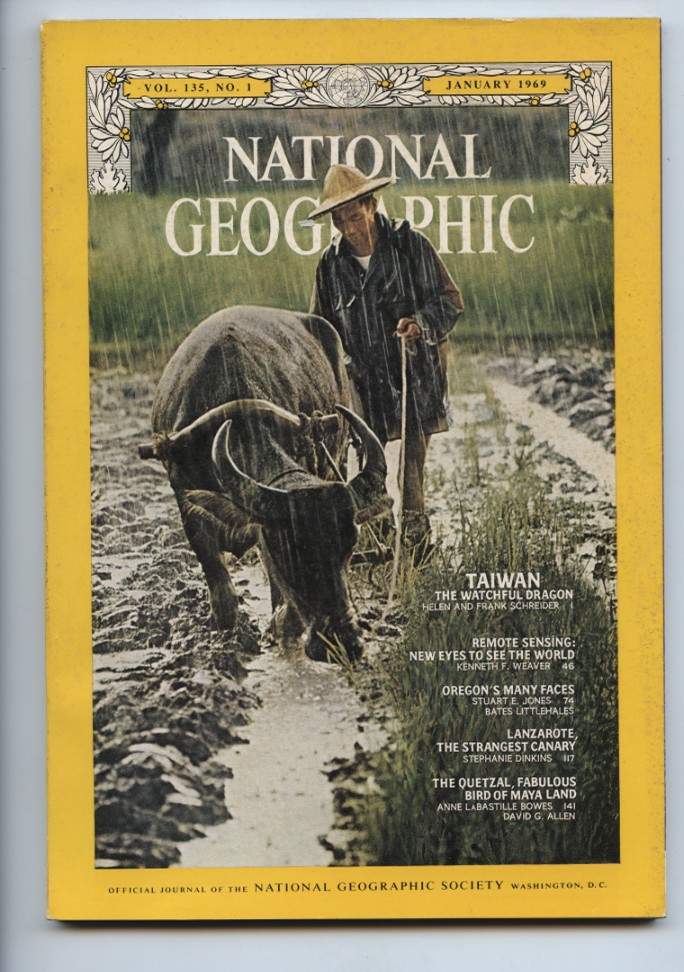 National Geographic Magazine January 1969