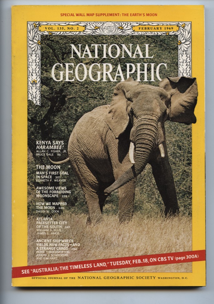 National Geographic Magazine February 1969