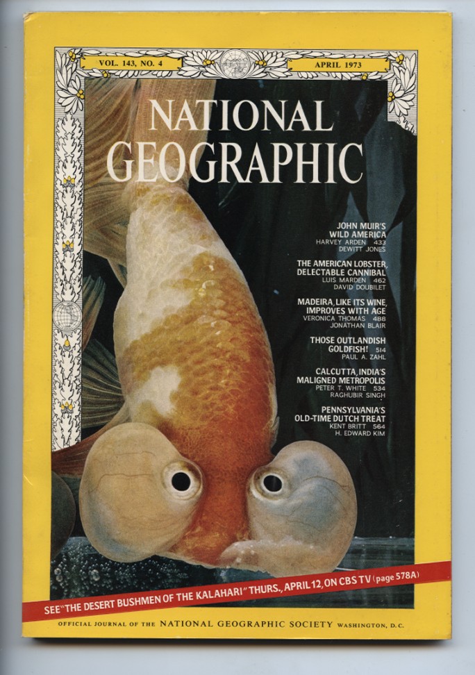 National Geographic Magazine April 1973