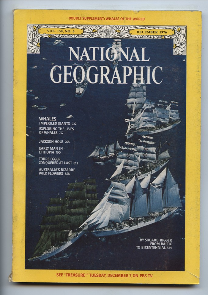 National Geographic Magazine December 1976