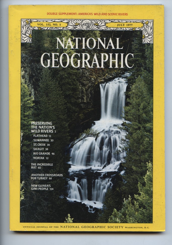 National Geographic Magazine July 1977