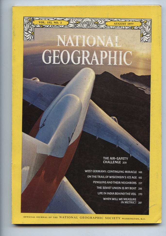 National Geographic Magazine August 1977