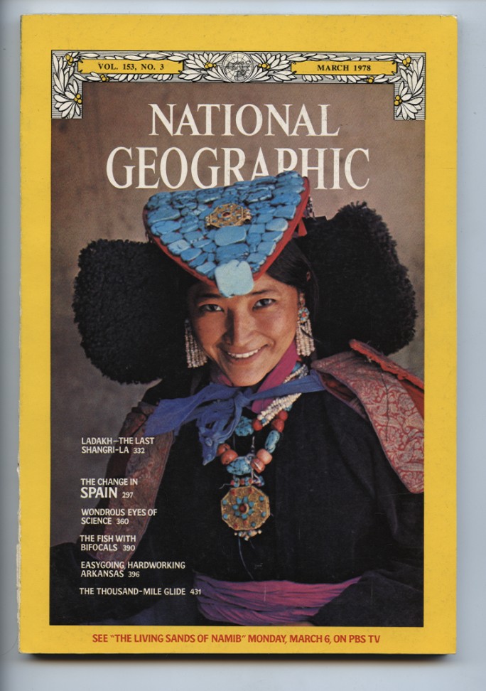 National Geographic Magazine March 1978