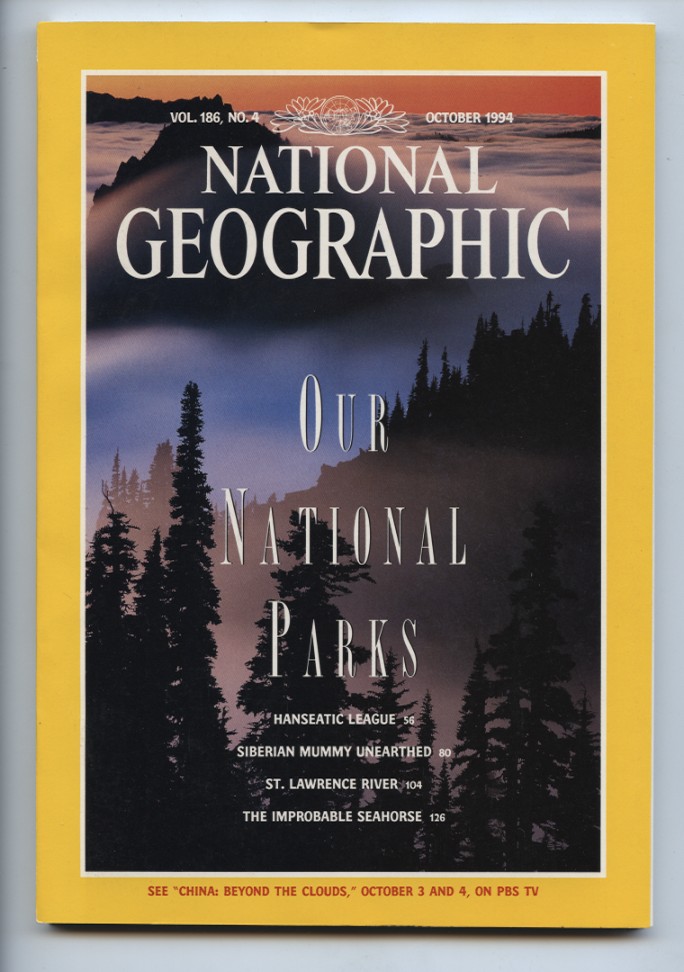 National Geographic Magazine October 1994