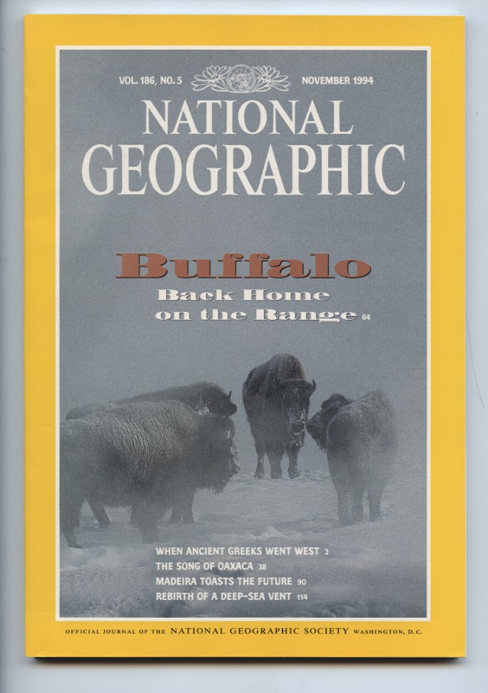 National Geographic Magazine November 1994