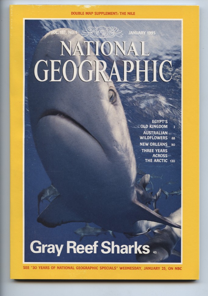 National Geographic Magazine January 1995