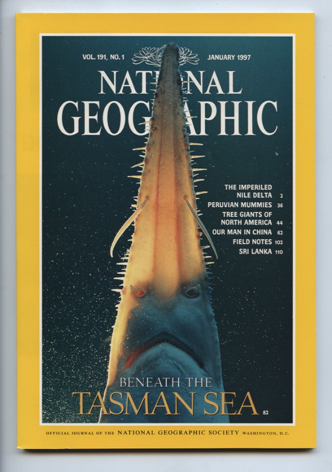 National Geographic Magazine January 1997