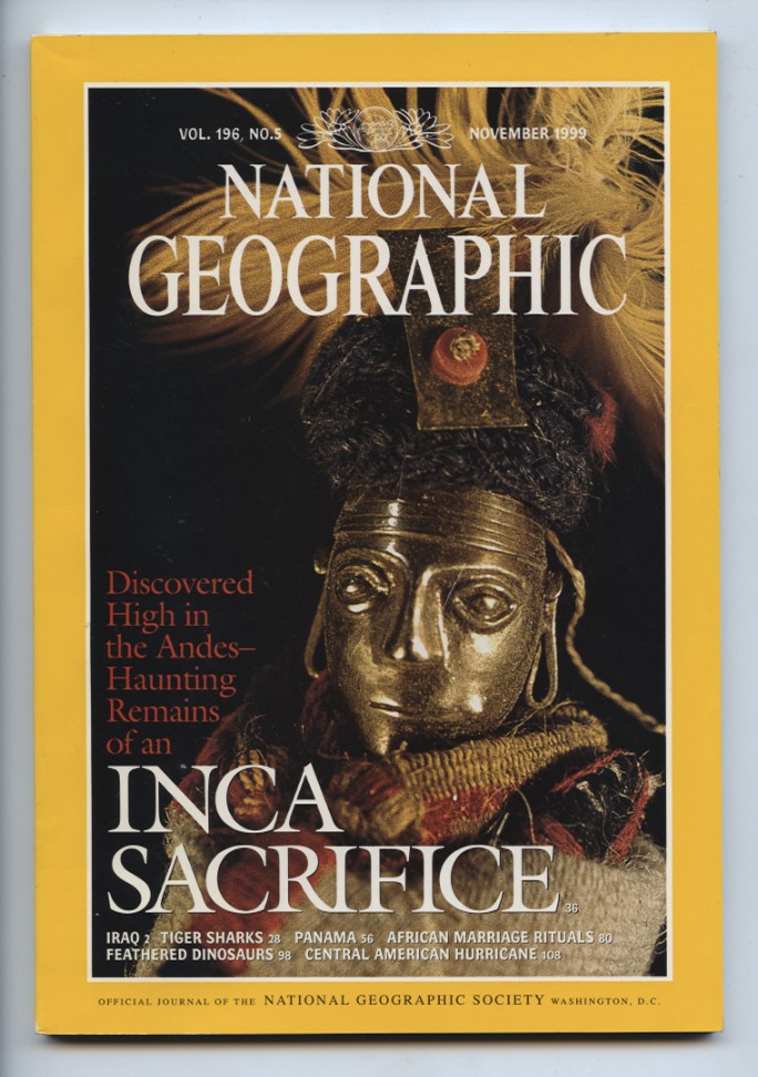 National Geographic Magazine November 1999