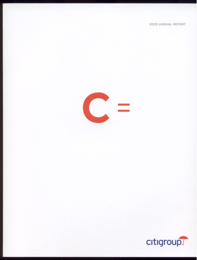 Citigroup 2005 Annual Report