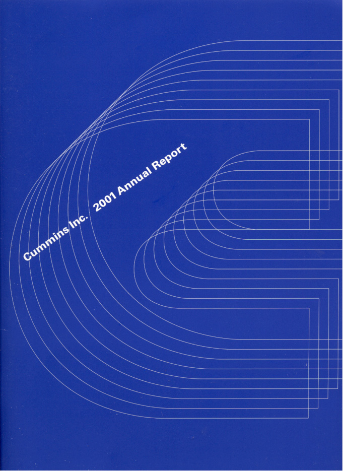 Cummins Inc 2001 Annual Report