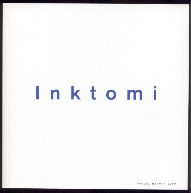 Inktomi 2000 Annual Report