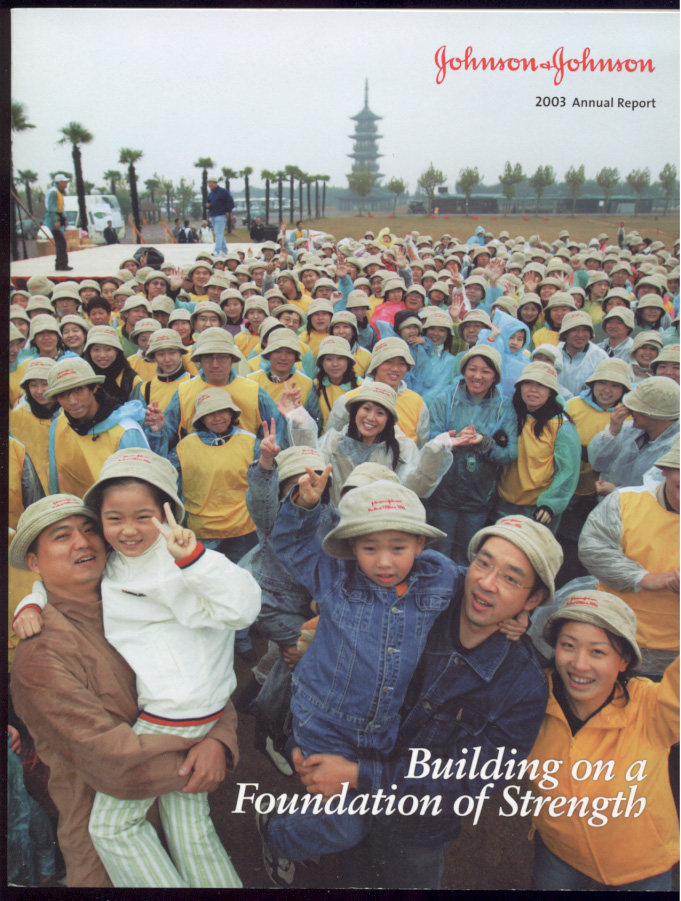 Johnson And Johnson 2003 Annual Report