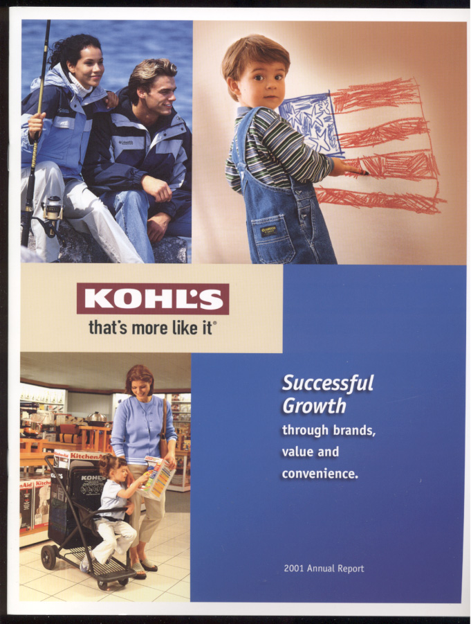 Kohl's 2001 Annual Report