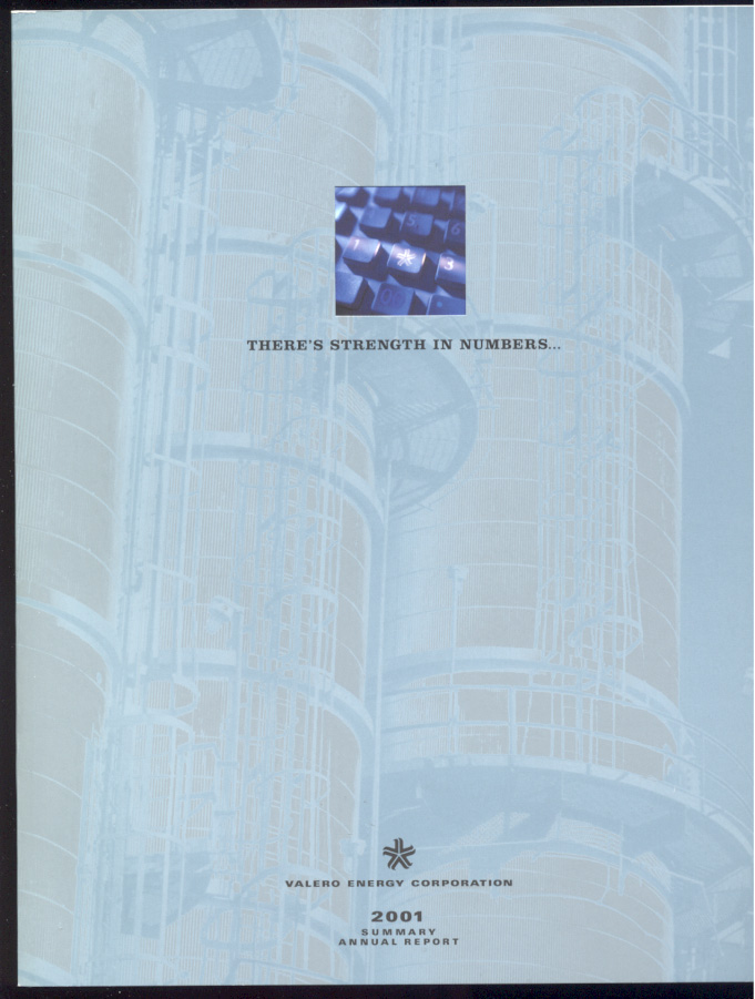 Valero Energy Corporation 2001 Annual Report