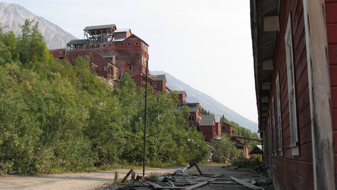 Kennecott Mine copper mill building