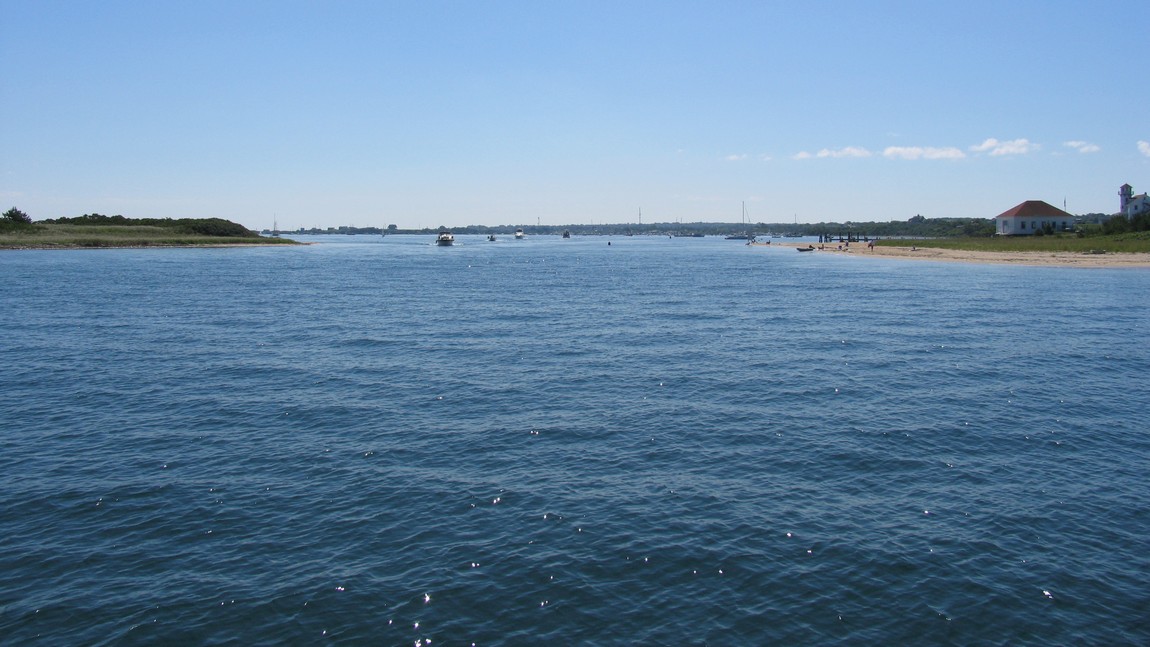 Entrance to Great Salt Pond