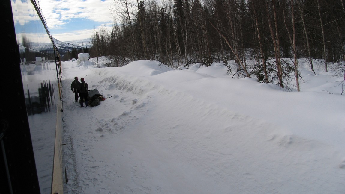 Stopping in Gold Creek