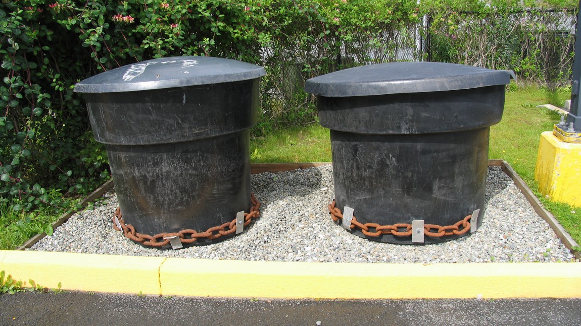 Bear proof garbage cans