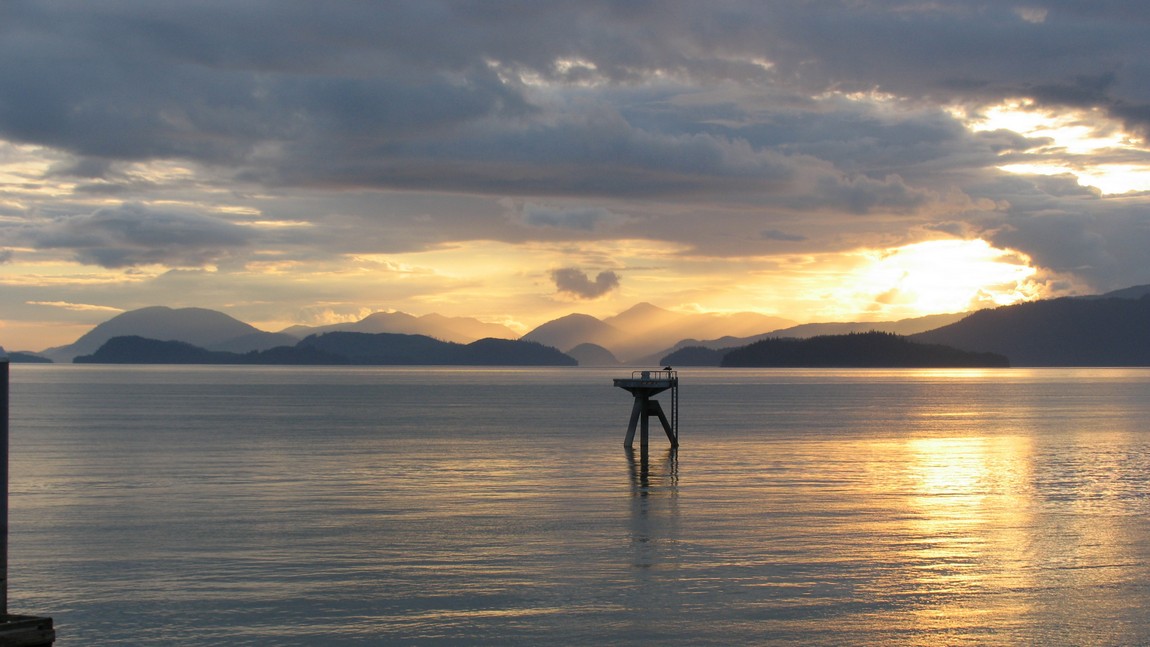 Sunset in Wrangell