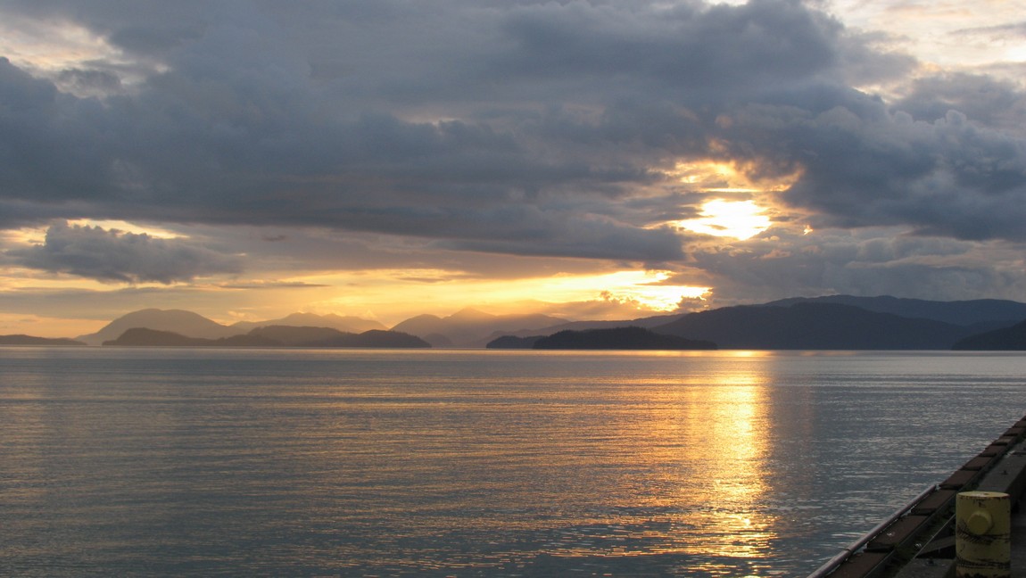 Sunset in Wrangell