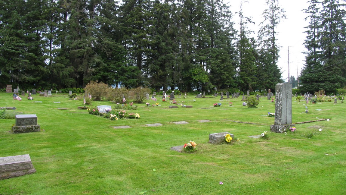 Cemetery south of town