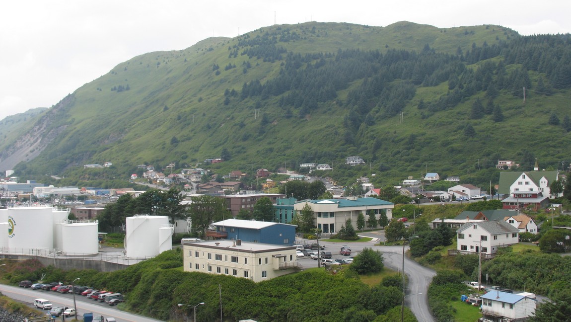 Kodiak from the Near Island bridge