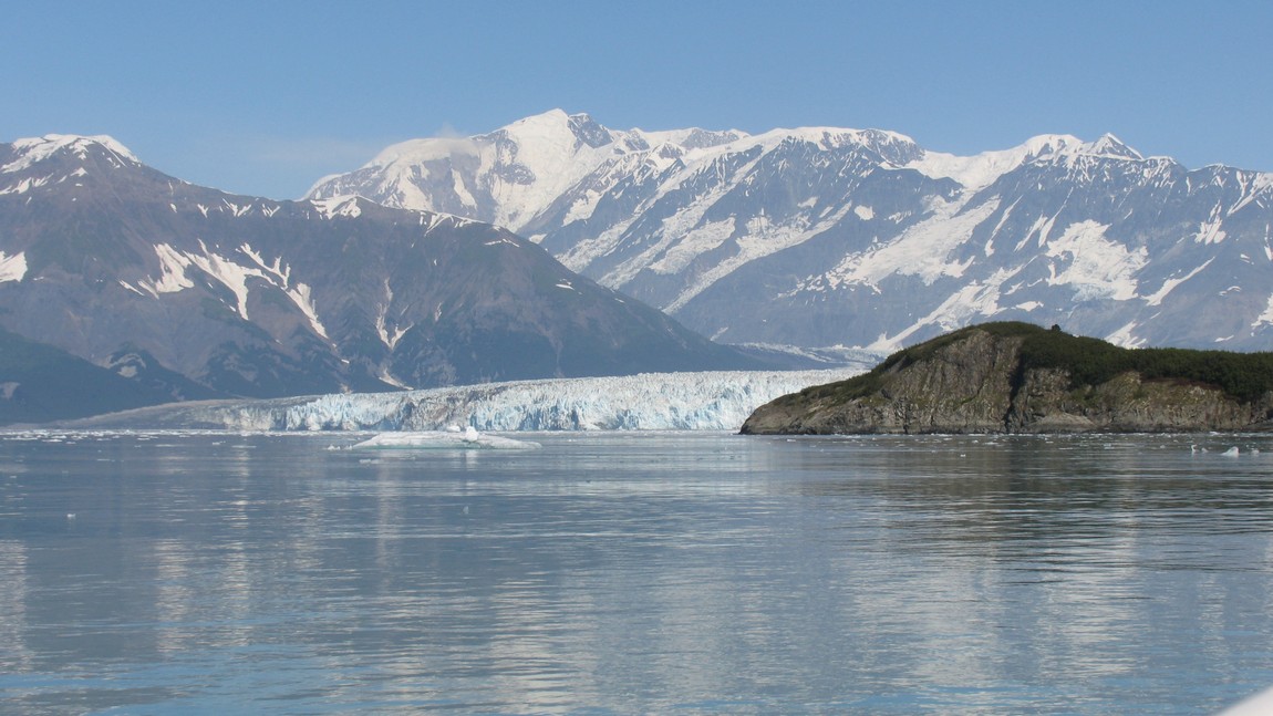 Approaching the Hubbard Glacier