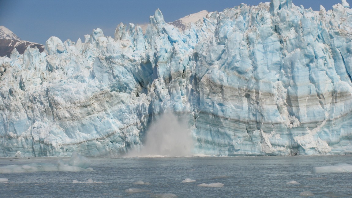 Hubbard Glacier calving
