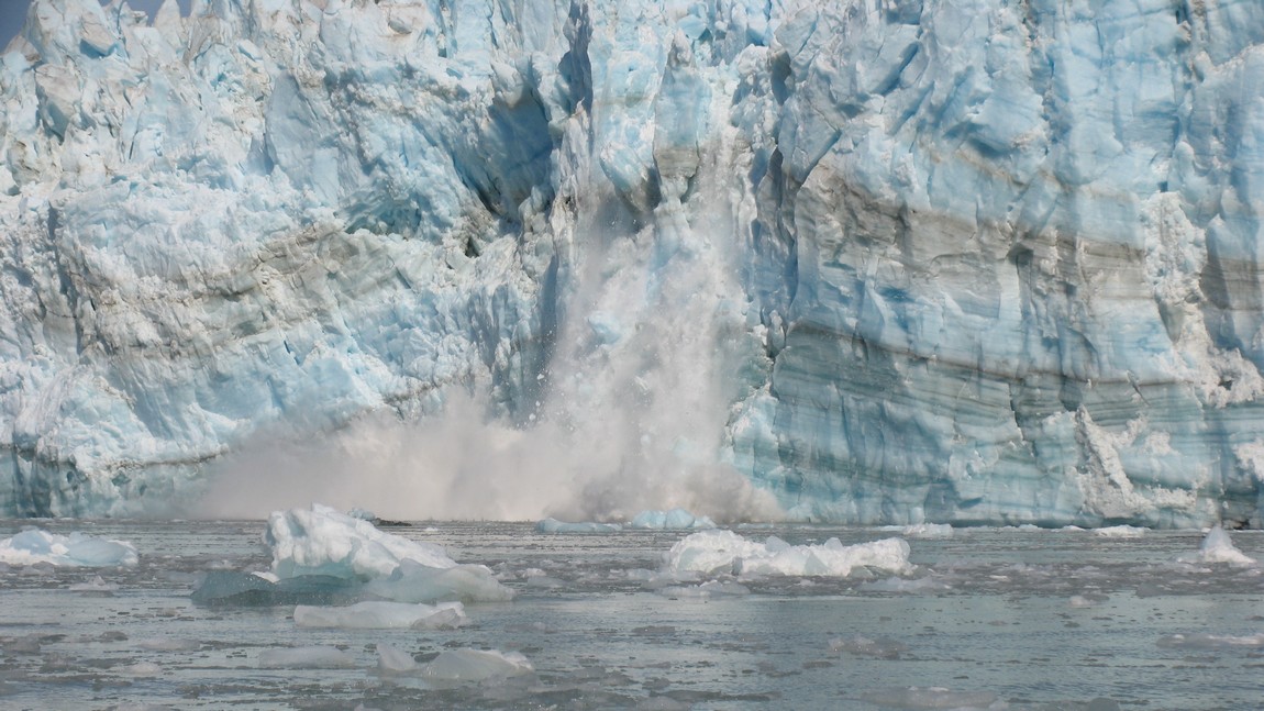 Hubbard Glacier calving