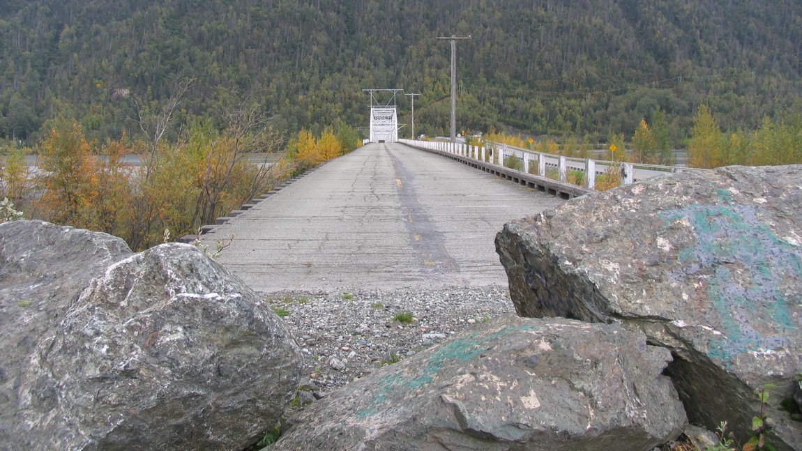 Old Knik River bridge