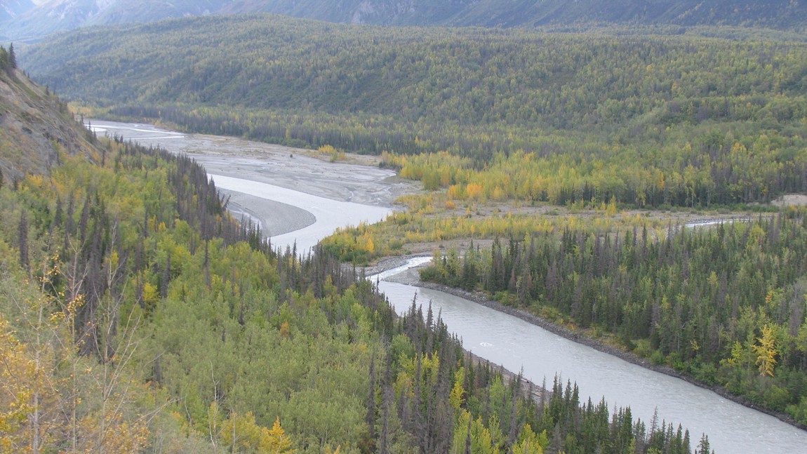 View of the Matanuska River