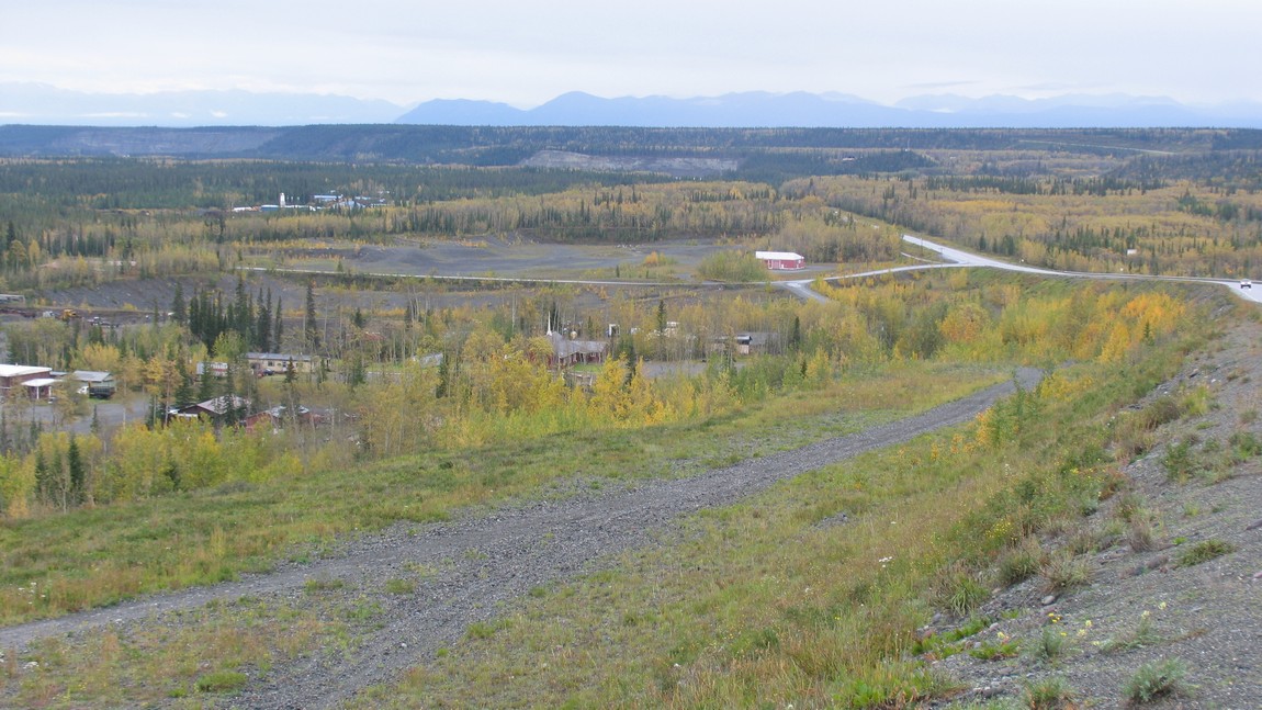 Looking toward Copper Center
