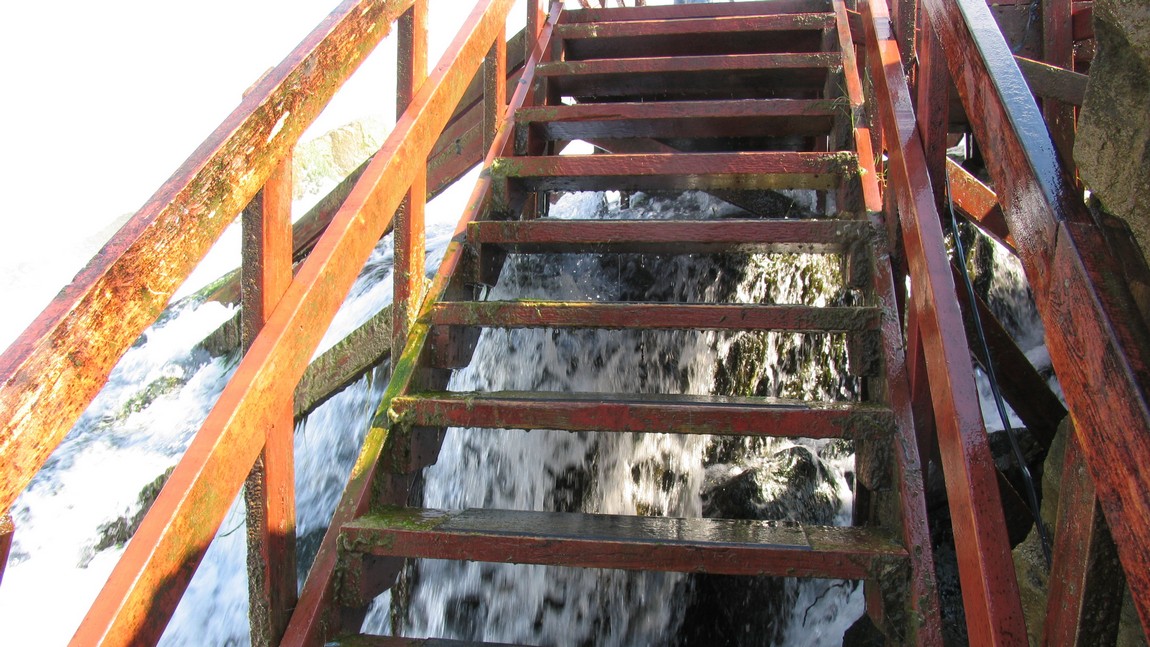 You will get wet