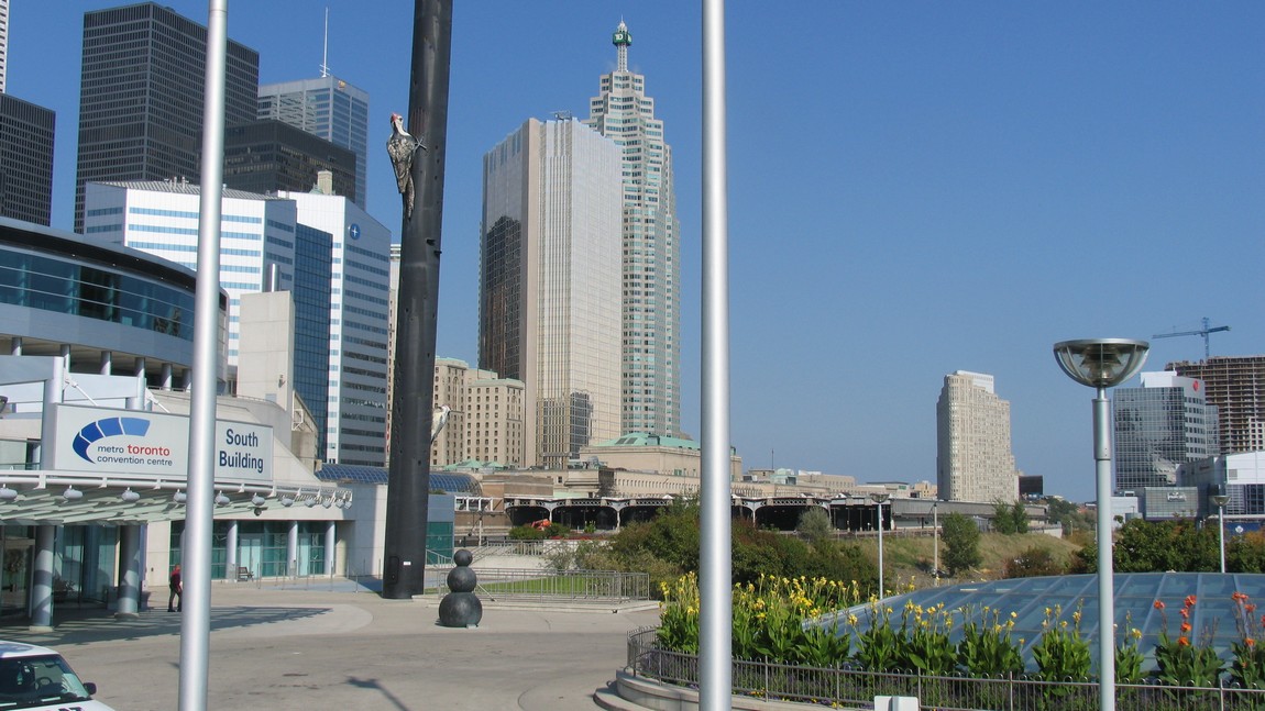 Nearby office buildings