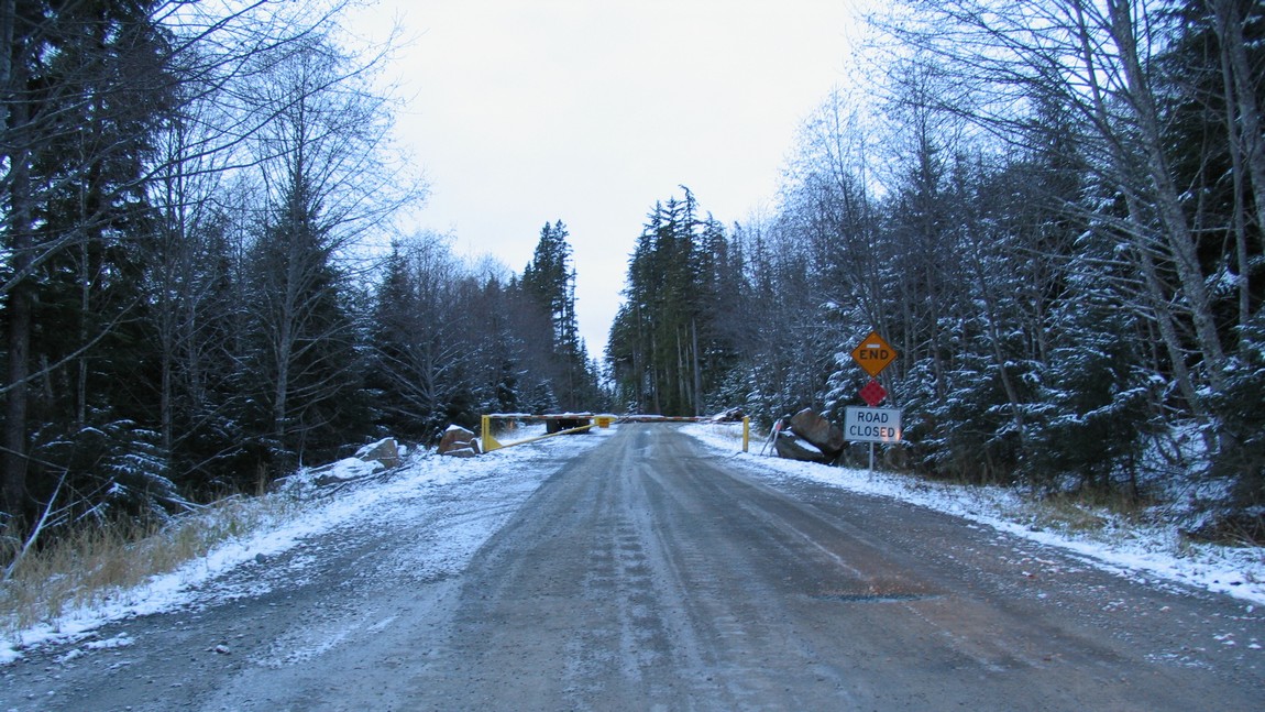 End of the Glacier Highway
