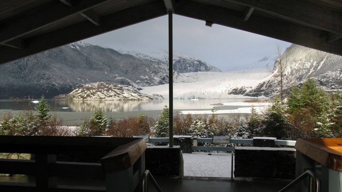 Mendenhall Glacier visitors center