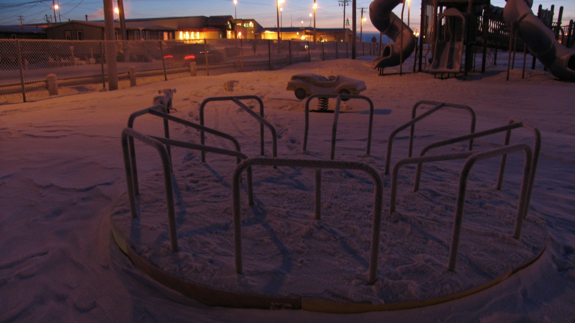 Frozen playground