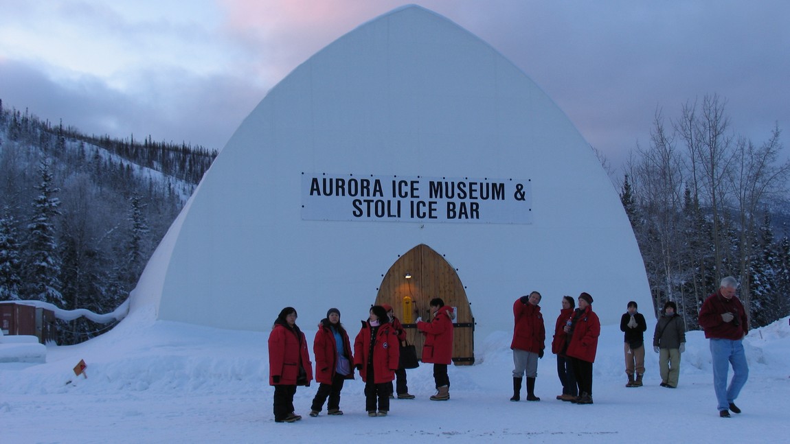 Ice Hotel tour