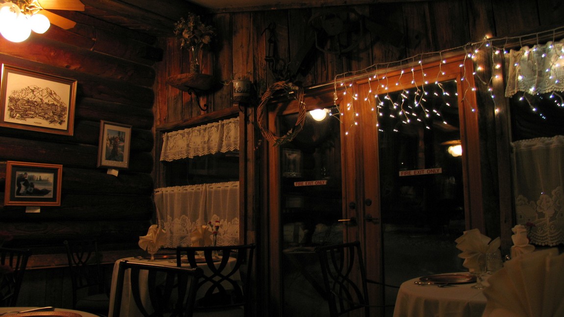Inside the Two Rivers Lodge