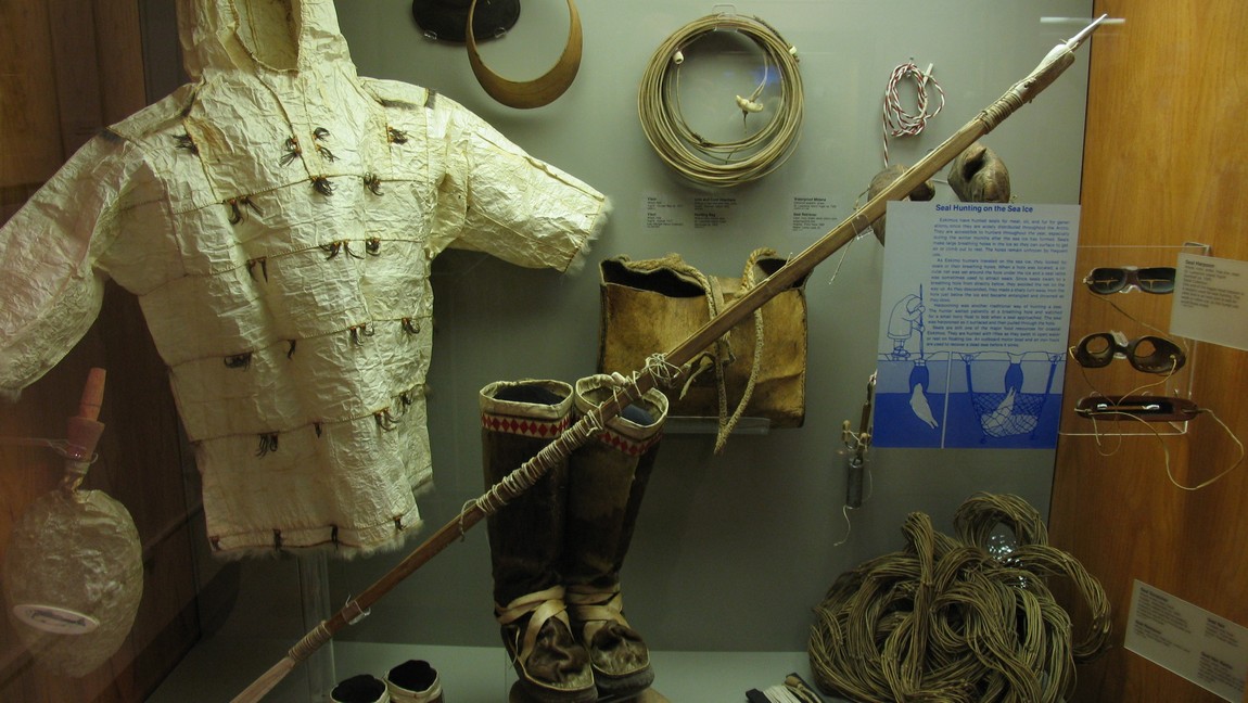 Native clothes and tools