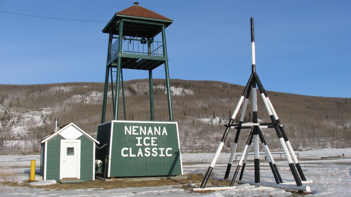 Nenana Ice Classic tripod