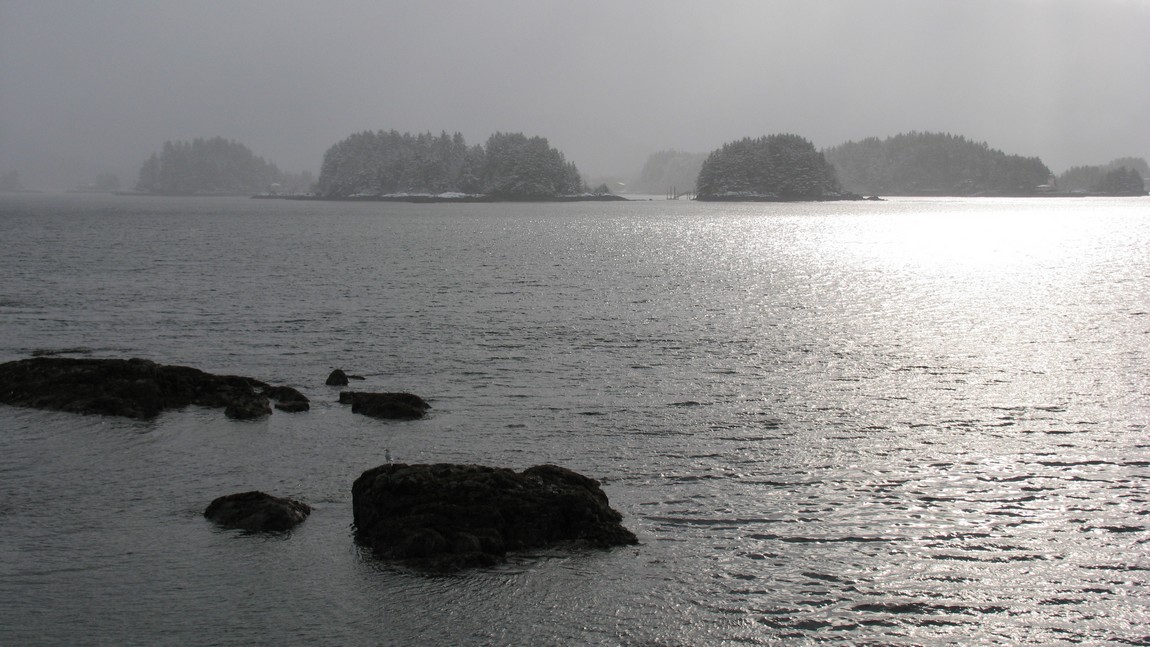 Looking into Sitka Sound