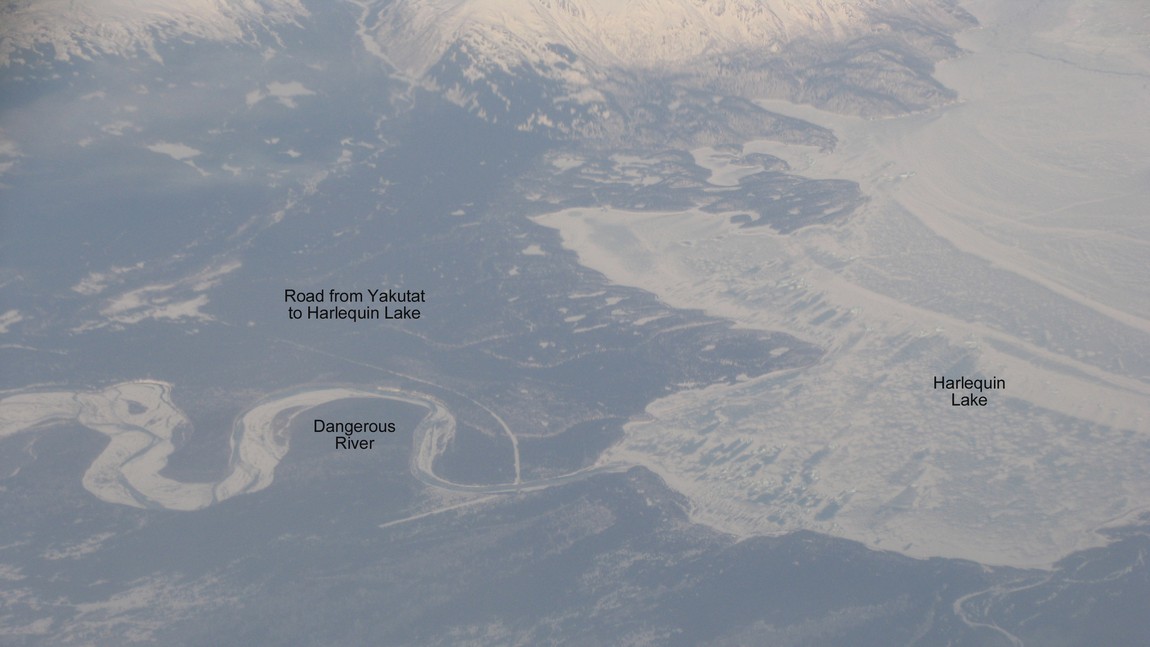 Between Yakutat and Harlequin Lake