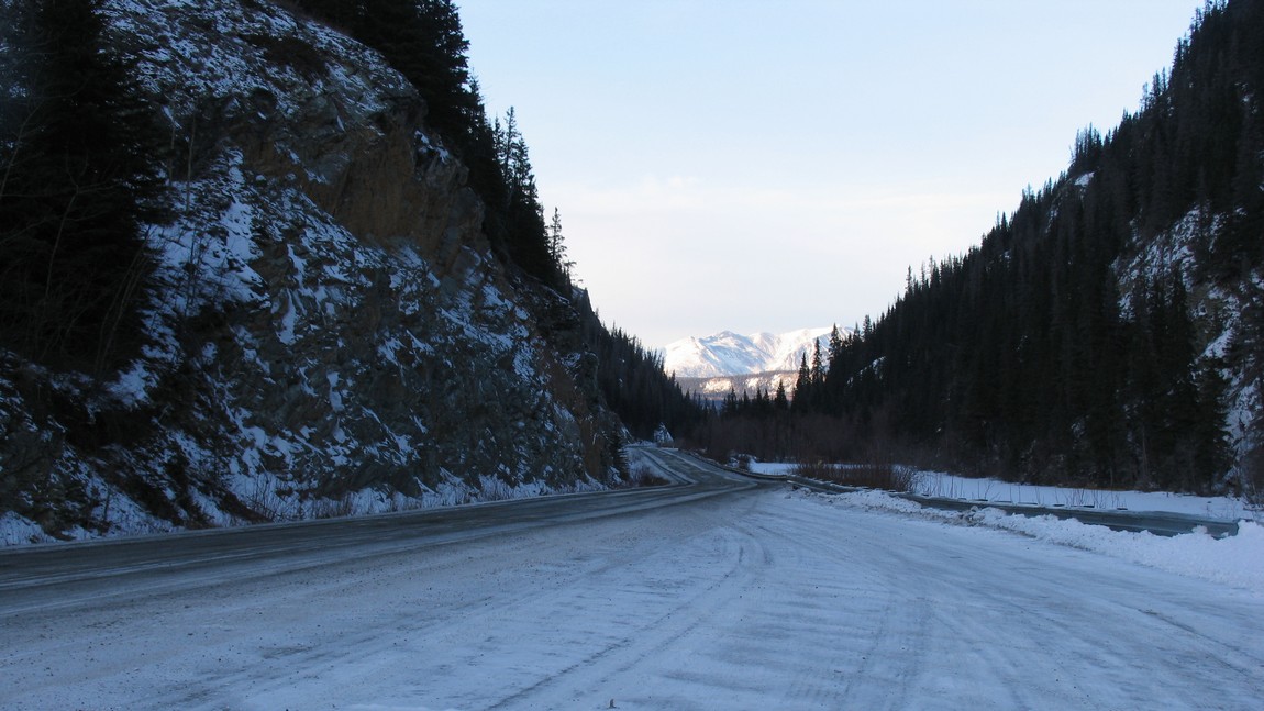 Three Mile Lake pullout