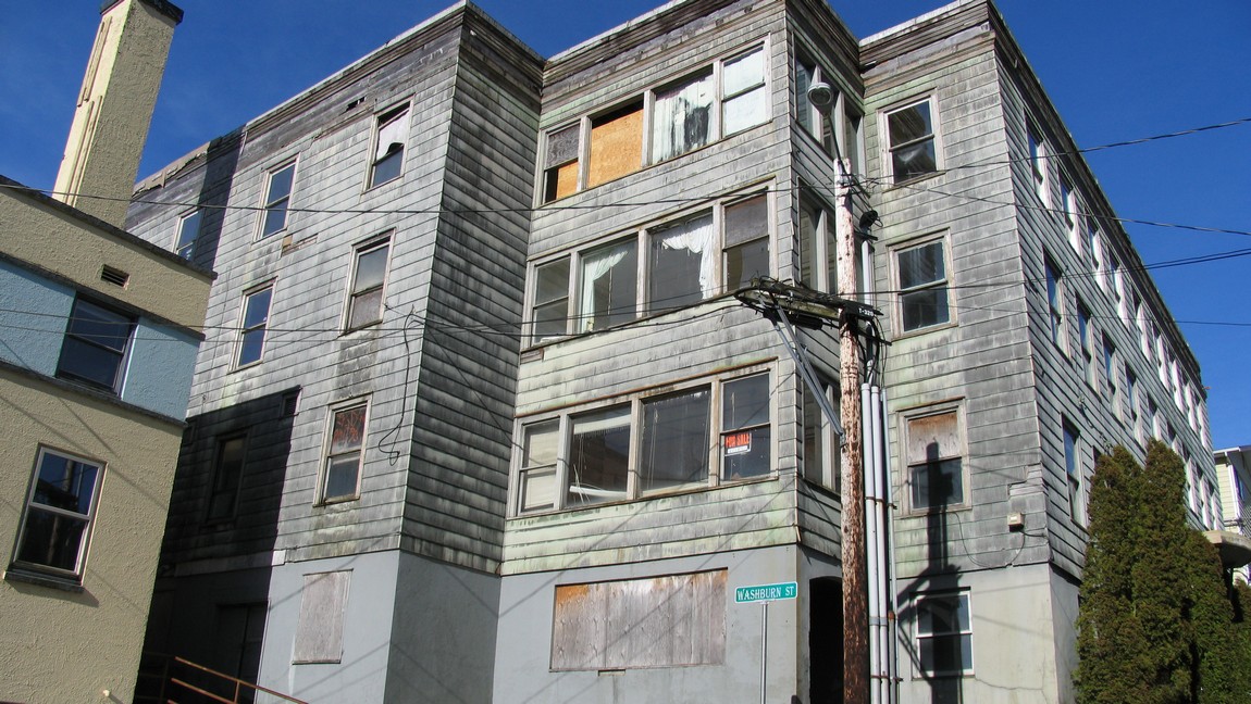 Old hospital building